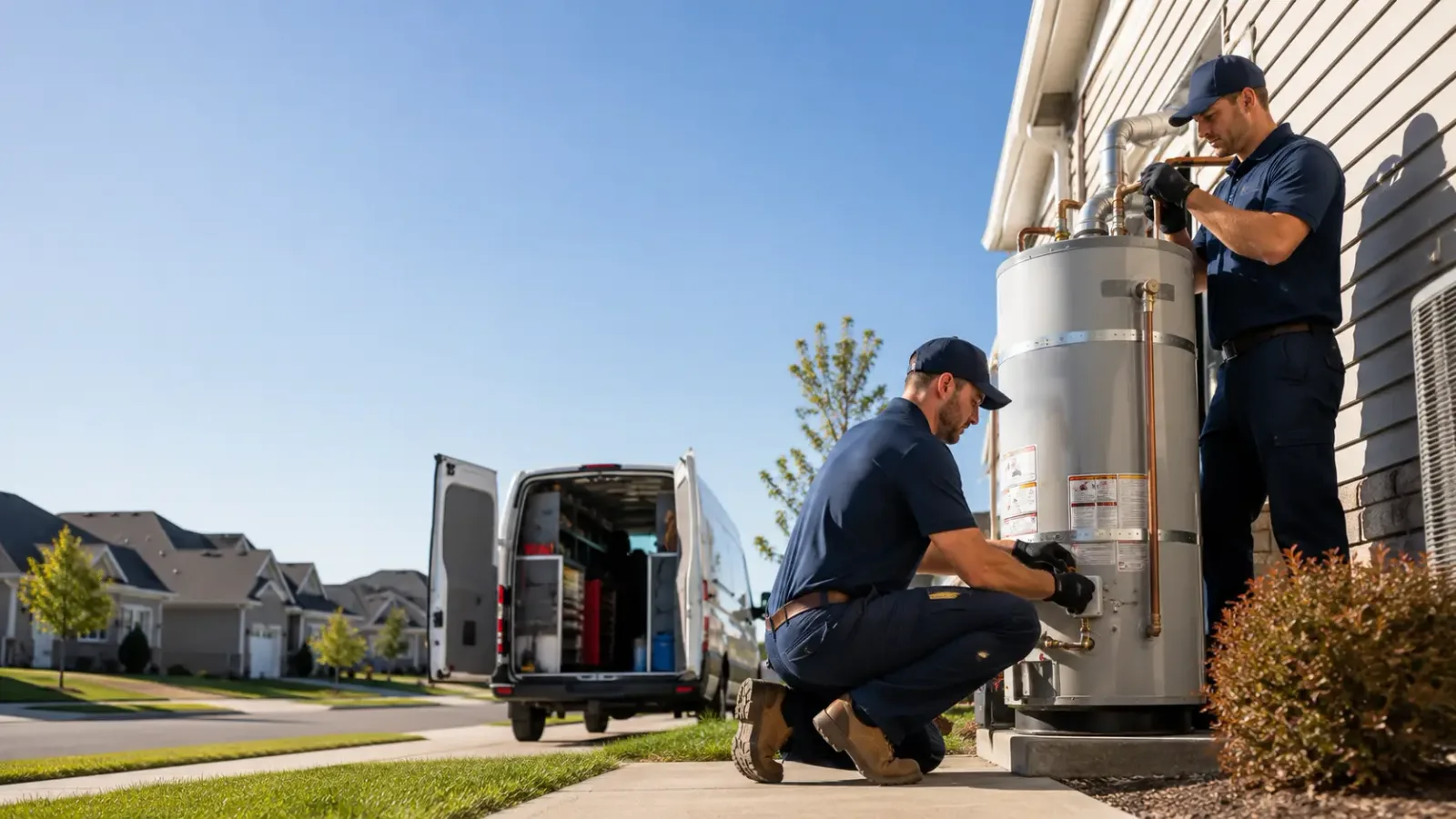 Water Heater Installation in Shade, OH